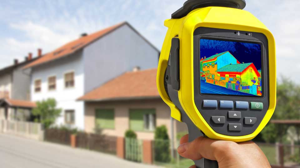 Thermography for Insulation Checks Local External Wall Rendering Specialist