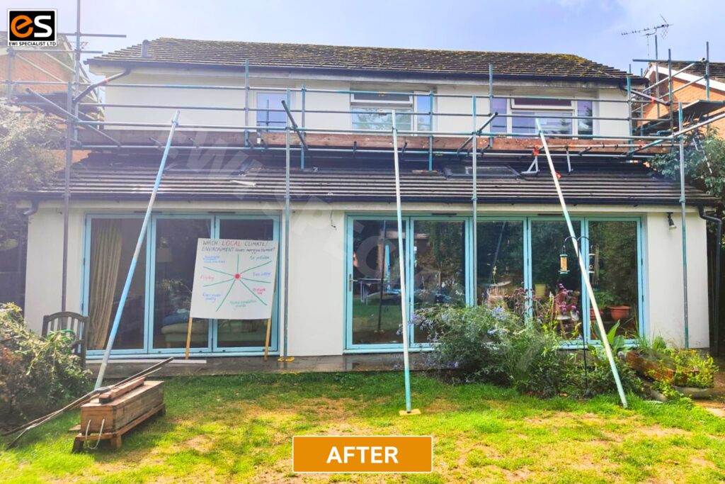 EWI Project in London After Installation 1 | External Wall Insulation & Rendering by External Wall Rendering Specialists | EWI Specialists