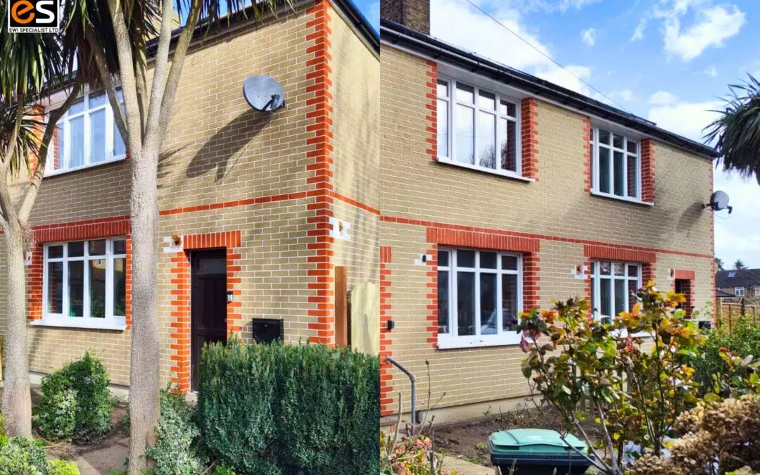 Brick Render & EWI in Edmonton