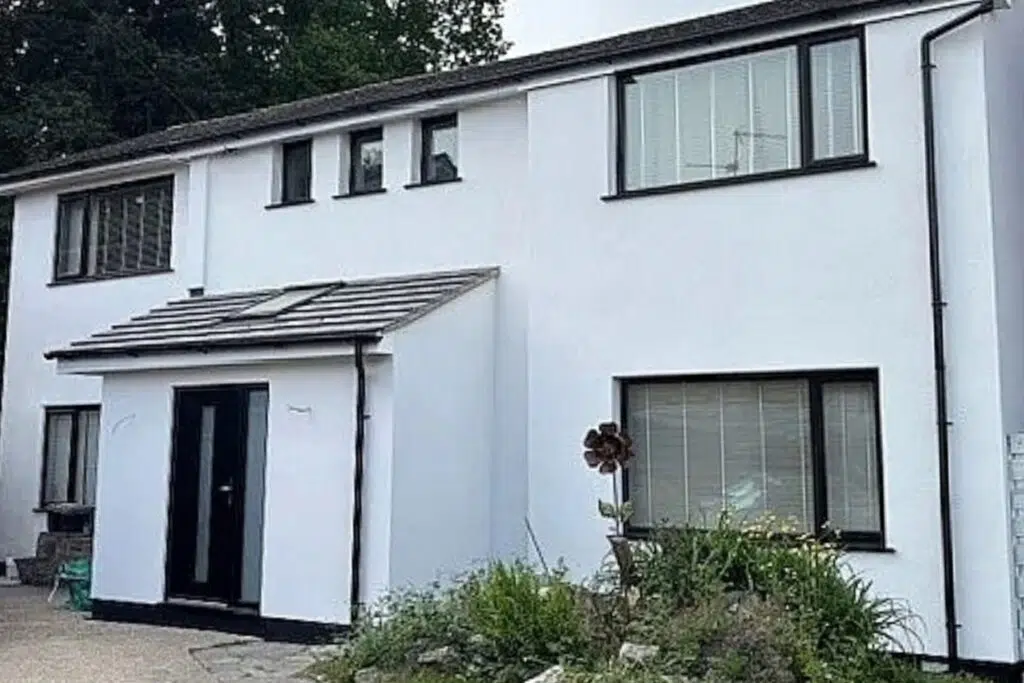 external wall insulation in potters bar