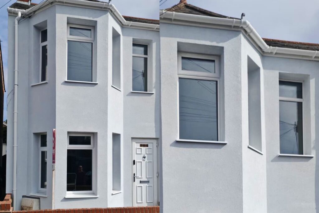 silicone render in hempstead