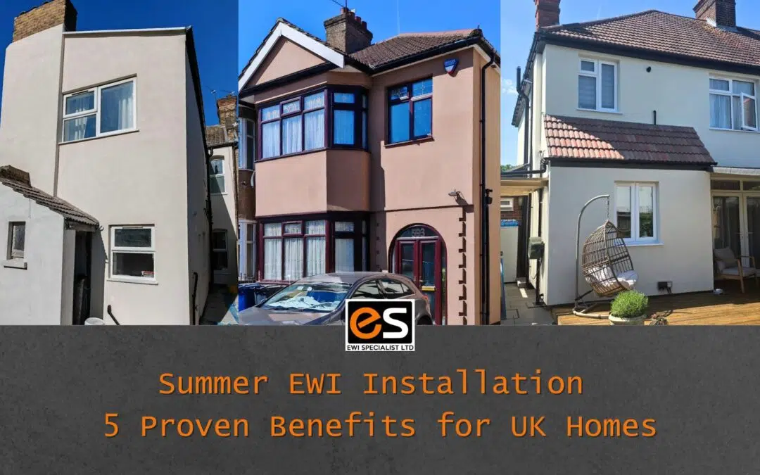 Summer EWI Installation: 5 Proven Benefits for UK Homes