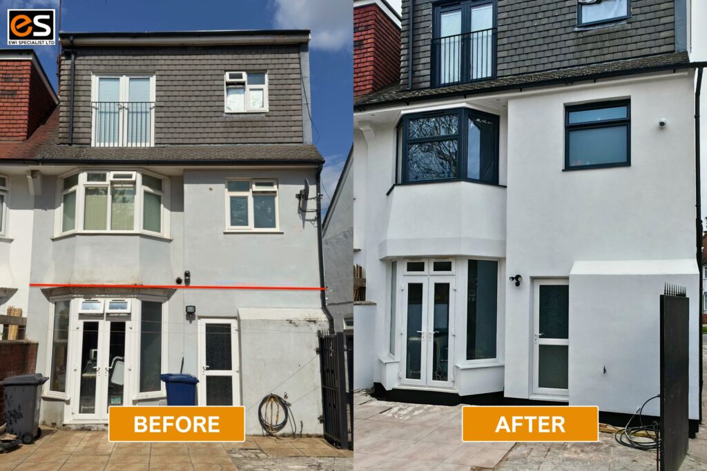 External Wall Insulaton in Edgware 3 | External Wall Insulation & Rendering by External Wall Rendering Specialists | EWI Specialists